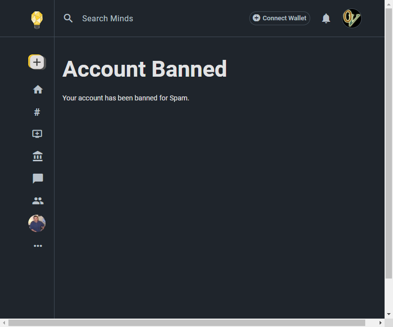 Banned From Minds
