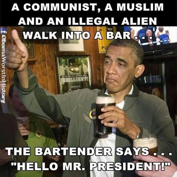A communist, and muslim, and an illegal alien walk into a bar.jpg